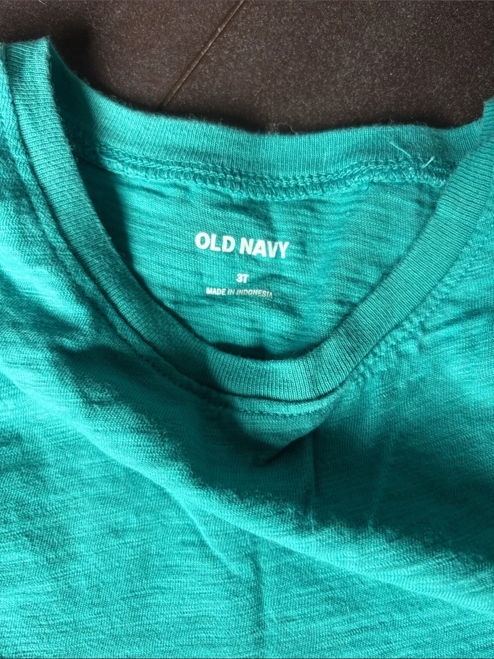 Old Navy Teal Crewneck Toddler Tank